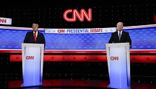2024 metų rinkimų debatai vyksta. / John Bazemore / AP