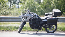 Motociklo avarija greitkelyje