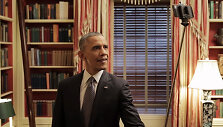 JAV prezidentas Barackas Obama darosi asmeninukę