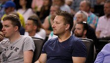 Darius Kasparaitis krep&scaron;inio rungtynėse