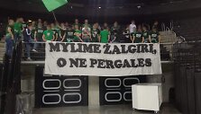 "Žalgirio" sirgaliai treniruotėje nustebino komandą