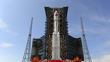 Startui paruo&scaron;ta Kinijos raketa &bdquo;Long March 7&ldquo;
