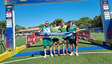 Pasaulio jaunių &scaron;iuolaikinės penkiakovės čempionai Nojus Chmieliauskas ir Ugnius Kabelinskas