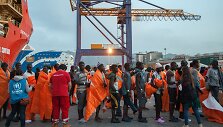 Italiją nuo antradienio pasiekė beveik 6 tūkst. migrantų