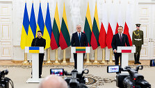 Volodymyras Zelenskis, Gitanas Nausėda, Karolis Nawrockis