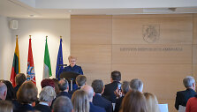 Dalia Grybauskaitė atidarė naują Lietuvos ambasadą Italijoje