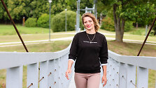 Projekto &bdquo;Žingsniai 2023&ldquo; dalyvė Eglė Juozauskienė
