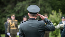 Minėjimas prie Medininkų memorialo