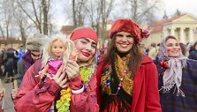 Užgavėnių &scaron;ventė S.Daukanto aik&scaron;tėje