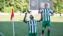 A lygos futbolo rungtynės : &bdquo;Kauno Žalgiris&ldquo; prie&scaron; Vilniaus Žalgirį