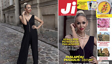 Rima Petrauskytė-Paulauskienė ir žurnalo JI Nr.41 