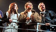 Kate Winslet, Leonardo DiCaprio, Jamesas Cameronas &bdquo;Titaniko&ldquo; filmavimo aik&scaron;telėje