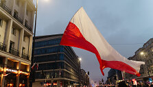 Lenkijos vėliava / Marek Antoni Iwanczuk / ZUMAPRESS.com
