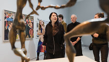 Marina Abramović apsilankė MO muziejuje Vilniuje