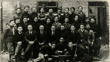 Studentai ORT mokykloje Vilniuje. Nuotrauka daryta 1929 m. gegužės 13 d.