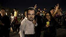 Leonardo DiCaprio gerbėjai Monterėjuje