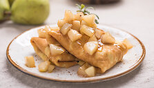Lietiniai su obuolių įdaru 