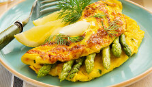 Omletas su smidrais