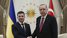 Turkijoje susitikę V.Zelenskis ir R.T.Erdoganas