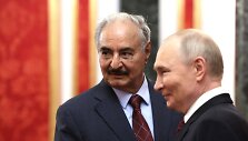 Khalifa Haftaras ir Vladimiras Putinas