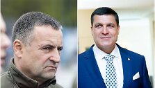 R.Požėla (kairėje) pra&scaron;o nesieti jo su A.Pukeliu: &bdquo;Nesu susitikęs, bendravęs, kitaip kontaktavęs, ar per trečius asmenis sprendęs kažkokius jo asmeninius reikalus.&ldquo;