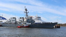 Klaipėdoje vie&scaron;i JAV karinis laivas &bdquo;USS Donald Cook&ldquo;