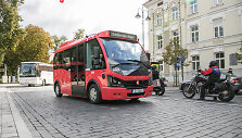 Elektrinių Vilniaus autobusų pristatymas