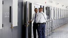 Baracko Obamos vizitas JAV kalėjime