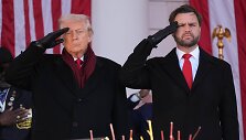 Donaldas Trumpas ir J. D. Vance'as /  / AP