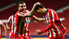 &bdquo;Atletico&ldquo; žaidėjų džiaugsmas