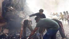 Įvykio vietoje / SAM PANTHAKY / AFP