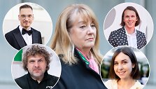 Vilija Blinkevičiūtė, Fausta Marija Le&scaron;čiauskaitė, Benediktas Vanagas, Mantas Bertulis, Saulius Baradinskas