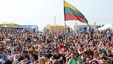 &bdquo;Be2gether&ldquo; dalyviai palaiko  Lietuvos rinktinę.
