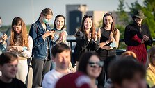 Jaunimo muzikos festivalio &bdquo;&Scaron;iauliai gyvai&ldquo; akimirka