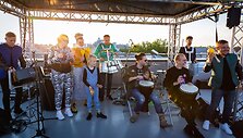 Jaunimo muzikos festivalio &bdquo;&Scaron;iauliai gyvai&ldquo; akimirka