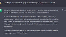 Interviu su &bdquo;ChatGPT&ldquo;
