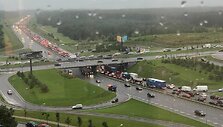 Avarijos sukeltos spūstys Vilniuje