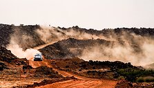 Akimirka i&scaron; Saudo Arabijos ralio. WRC organizatorių &bdquo;facebook&ldquo; tinkle pasidalinti nuotr.
