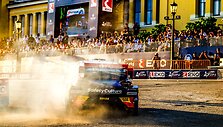 Akimirka i&scaron; Graikijos ralio. WRC organizatorių &bdquo;facebook&ldquo; puslapyje patalpinta nuotr.