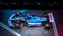 Alpine A522 F1 bolidas/ Alpinecars nuotr.