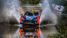 Akimirka i&scaron; Sardinijos WRC. Organizatorių nuotr.