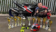 Sigito Černiausko &bdquo;Yamaha R1&ldquo; motociklas / Asmeninio archyvo nuotr.