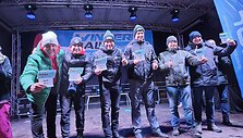 Kadras i&scaron; apdovanojimų ceremonijos. Organizatorių nuotr.