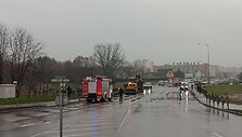 Panevėžyje nuskendo automobilis: vyksta gelbėjimo operacija