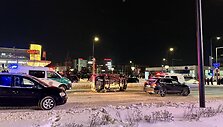 Ozo gatvėje susidūrė keturi automobiliai: