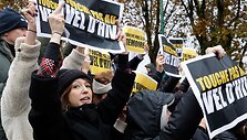 &Scaron;imtai tūkstančių žmonių Londone Paliaubų dieną surengė propalestinieti&scaron;kas eitynes