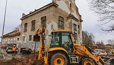Pradedamos komplekso &bdquo;Vilniaus Džiazas&ldquo; statybos Senamiestyje