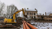 Pradedamos komplekso &bdquo;Vilniaus Džiazas&ldquo; statybos Senamiestyje