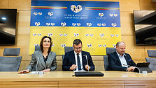 Viktorija Čmilytė - Nielsen, Laurynas Kasčiūnas, Saulius Skvernelis