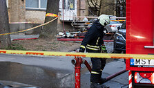 Tyzenhauzų gatvėje užsidegė butas